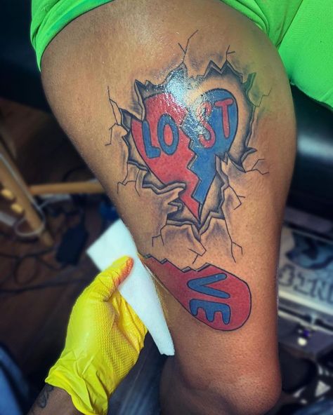 Cold Hearted Tattoo For Men, No Love Lost Tattoo, Cold Hearted Tattoo, Love Lost Tattoo, Lost Tattoo, Simple Outer, Female Tattoo Models, Hip Tattoos, Love Lost