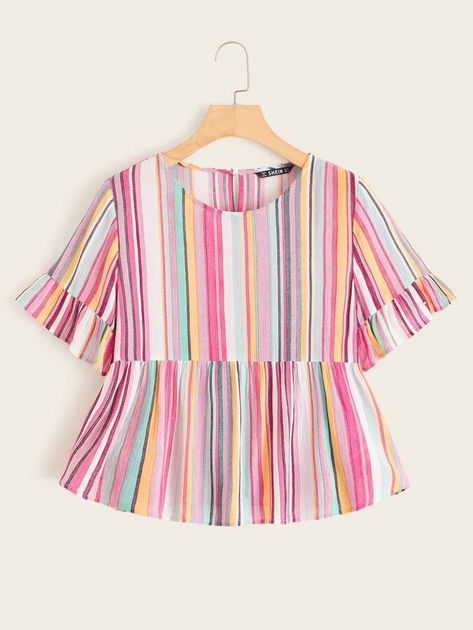 2 Pices Dress, Smock Tops, Belted Floral Dress, Blouses Women, Combo Dress, Fashion Tops Blouse, Trendy Fashion Tops, Smock Top, Printed Bodycon Dress