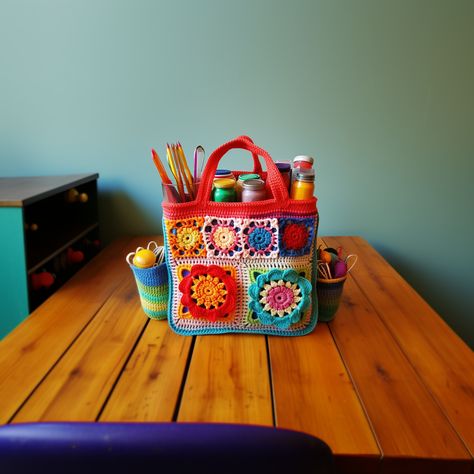 Stay organized in style with our Crochet Classroom Organizer, perfect for the upcoming back-to-school season. This versatile and charming organizer brings a touch of handmade elegance to your classroom setup. Keep essentials in their place while adding a cozy and functional accent to your educational space. Elevate your classroom decor and be ready for a successful school year with our unique crochet organizer. #ClassroomOrganization #BackToSchool #HandmadeElegance #EducationalDecor Crochet For Classroom, Crochet Classroom, Classroom Organizer, Crochet School, Educational Decor, Crochet Organizer, School Season, Classroom Setup, School Decorations