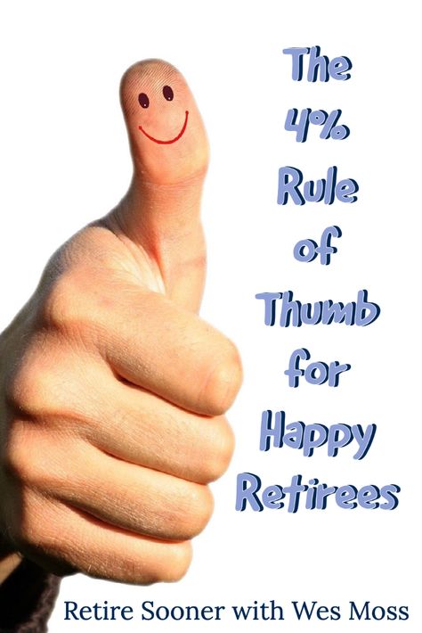 One of the most important rules you can learn and understand for creating your own income stream in retirement is the 4% rule. In this 30-minute podcast episode, Wes explains how it works, discusses the controversy the rule has faced over the years, the exciting new development to this rule, and how retirees can use the rule to support their happy retirement. Rule Of Thumb, Happy Retirement, The Happy, The 4, Over The Years, Podcast, It Works, How To Apply, How To Plan