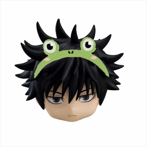 Anime Character, Jujutsu, Mask, Green, Hair, Anime, Black