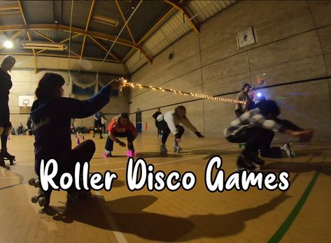 5 Roller Disco Games 70s Disco Skate Party, Disco Games, Roller Disco Party, Roller Skate Birthday Party, Skate Birthday Party, Roller Skate Birthday, Roller Skating Rink, Skate Birthday, Roller Disco