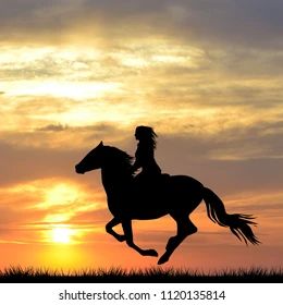 Horse Woman, Woman Riding Horse, Bareback Riding, Silhouette Painting, Riding Horse, Silhouette Photos, Horse Silhouette, Horse Tattoo, Silhouette Images