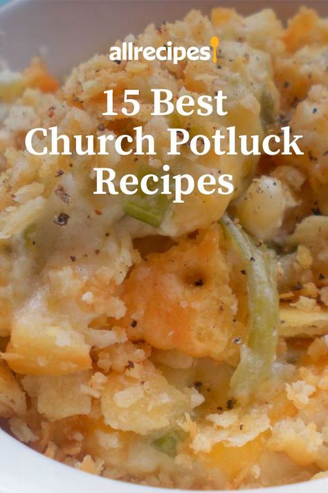 Church Potluck Recipes, Best Potluck Dishes, Easy Potluck Recipes, Easy Potluck, Potluck Dinner, Potluck Dishes, Cooking For A Crowd, Cookout Food, Grandmas Recipes