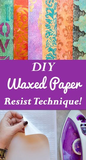 Wax Paper Crafts, Diy Coffee Station, Waxed Paper, Diy Blanket Ladder, Diy Wax, Wood Wall Art Diy, The Graphics Fairy, Martha Stewart Crafts, Diy Headboards