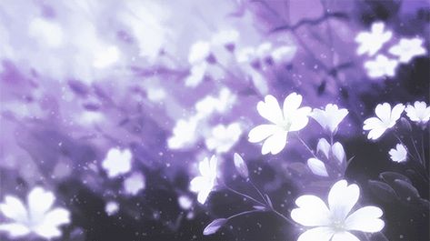 9391cdafe739ae11eeb04b904835e643.gif (500×280) Anime Flower, Gif Background, Flowers Gif, Flowers Purple, Banner Gif, Anime Gifs, Gif Pictures, Aesthetic Painting, Aesthetic Gif