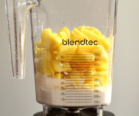 You can make a homemade Dole Whip right in your blender. Such a delicious recipe to remind you of Disney World! Homemade Dole Whip, Disney Dessert Recipes, Vegan Disney World, Blendtec Recipes, Dole Whip Recipe, Blender Drinks, Disney Desserts, 800m, Dole Whip