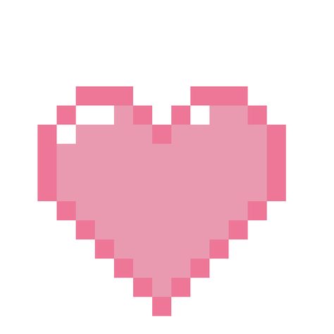 Pixel Heart Aesthetic, Pink Ipad Setup, Pixel Heart Png, Ipad Background Aesthetic Pink, Pink Pixel Art, Minecraft Heart, Minecraft Icon, Pixel Heart, Ipad Hacks