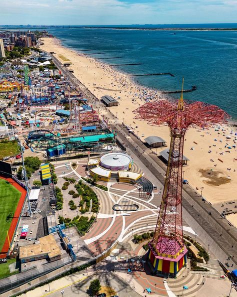 New York Instagram, Best Facebook, Manhattan Ny, Coney Island, I ❤ Ny, Island Beach, To Heaven, Travel Tattoo, American Girl Doll