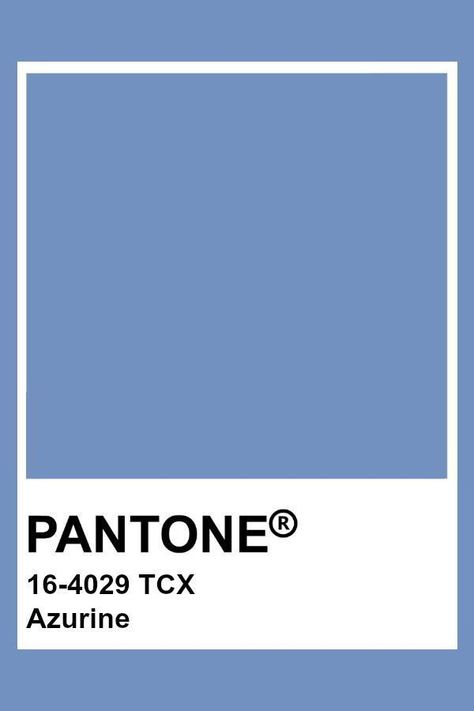 Pantone Azul, Pantone Tcx, Pantone Color Chart, Pantone Swatches, Pantone Palette, Color Symbolism, Pantone Colour Palettes, Color Chip, Blue Colour Palette