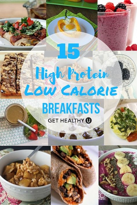 Low Calorie Breakfasts, Healthy Low Calorie Breakfast, Recipes Under 300 Calories, Low Cal Breakfast, Low Fat Breakfast, Control Appetite, Low Carb Low Calorie, 300 Calorie Meals, Protein Rich Breakfast