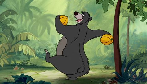 ♫ The bare necessities of life will come to you. ♫ Happy Birthday In German, Jungle Book 1967, Jungle Book Disney, The Lion Sleeps Tonight, Disney Gif, Disney Songs, The Jungle Book, Film Disney, Singing Happy Birthday