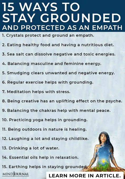 How To Stay Grounded, Empath Intuition, Protection From Negative Energy, Empath Traits, Empath Abilities, Spiritual Grounding, Staying Grounded, Intuitive Empath, Spiritual Awakening Signs