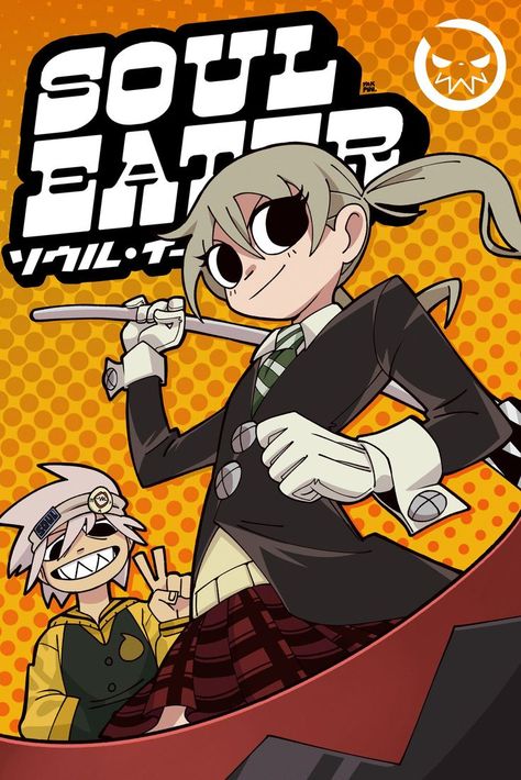 Soul Eater Poster, Scott Pilgrim Art, Soul Eater Art, Soul Soul Eater, Soul Eater Manga, Scott Pilgrim Comic, Soul And Maka, Bryan Lee, Scott Pilgrim Vs. The World