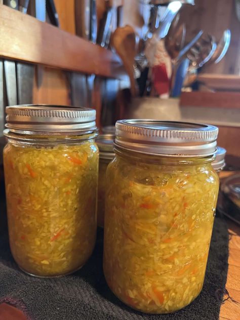 Chow Chow Relish Nanas Chow Chow, Hot Chow Chow Recipe Canning, Homemade Chow Chow, Canning Chow Chow Relish, Hot Chow Chow Recipe, Chow Chow Recipe Indian, Canned Chow Chow Recipe, Old Fashioned Chow Chow Recipe, Fall Canning