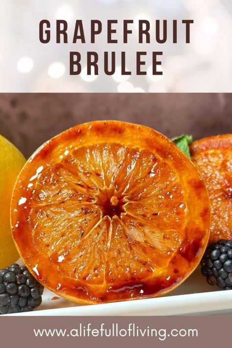 Vegan Grapefruit Recipes, Grapefruit Brulee, Grilled Grapefruit, Grapefruit Recipes, Cooking Torch, Brulee Recipe, Outdoor Bbq Grill, Grapefruit Diet, Vegetarian Keto