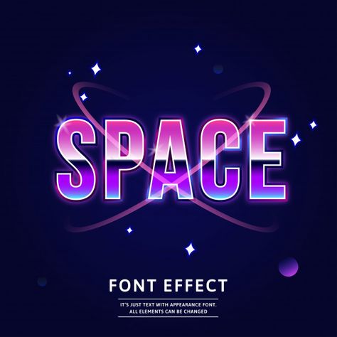 Outer Space Title. Modern editable typeface future Text Effect. Vector graphic style #vector #space  #texteffects #games  #logo #future Logos, Space Font Design, Space Typography Design, Space Branding Design, Outer Space Bulletin Boards, Preschool Outer Space, Outer Space Preschool, Outer Space Quotes, Outer Space Facts