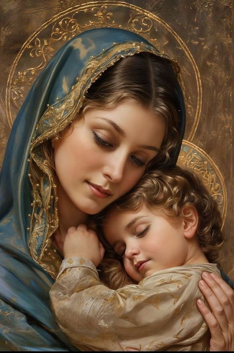 Mother Mary Images Catholic Art, Virgin Maria, Mary Jesus Mother, Mother Mary Pictures, Our Lady Of Grace, Virgin Mary Art, Mother Mary Images, Blessed Mary, Images Of Mary