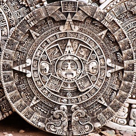 Aztec Calendar was used by the Aztecs as well as other Pre-Columbian People of Central America. Called the Xiuhpohalli, it was a 365 day count Agricultural Calendar based on the Sun. Meaning Of Shapes, Maya Calendar, Maya Art, Astral Plane, Mayan Calendar, Mayan Art, Aztec Calendar, Ancient Mayan, Aztec Art