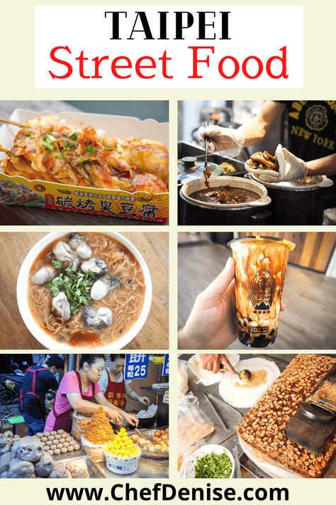 Discover the Taipei street foods that you must try and the best places to eat them. The best night market stalls for local specialties of Taipei, Taiwan. Where to find authentic Taiwanese street food and culture. The best snacks and street food of Shilin Night Market, Taipei's top attraction. #streetfood #Taipei #snacks #Taiwan #nightmarket Taiwan Street Food, Taipei Food, Asian Street Food, Best Street Food, Culinary Travel, Night Market, Food Experiences, Food Market, Food Tours