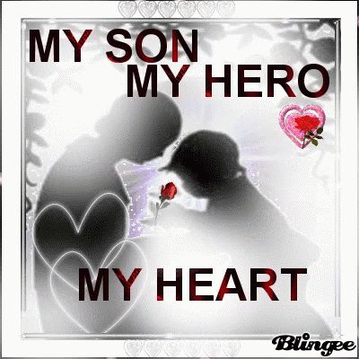 Son Family GIF - Son Family Love - Discover & Share GIFs You Are My Heart, Son Quotes From Mom, My Three Sons, Missing My Son, You Are My Hero, Marine Mom, My Heart Is Yours, Son Quotes, Army Mom