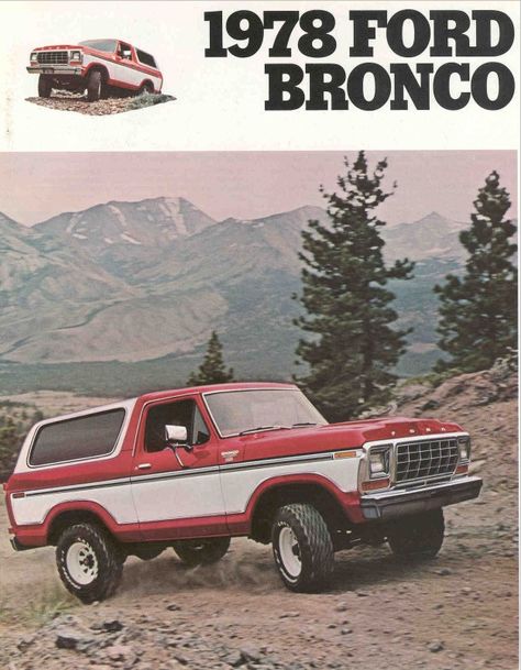 '78 Bronco Dealer Catalog 80s Ford Bronco, 1970 Ford Bronco, Old Ford Bronco, 1978 Ford Bronco, Old Bronco, 1979 Ford Bronco, 1979 Ford Truck, Ford Suv, Classic Ford Broncos