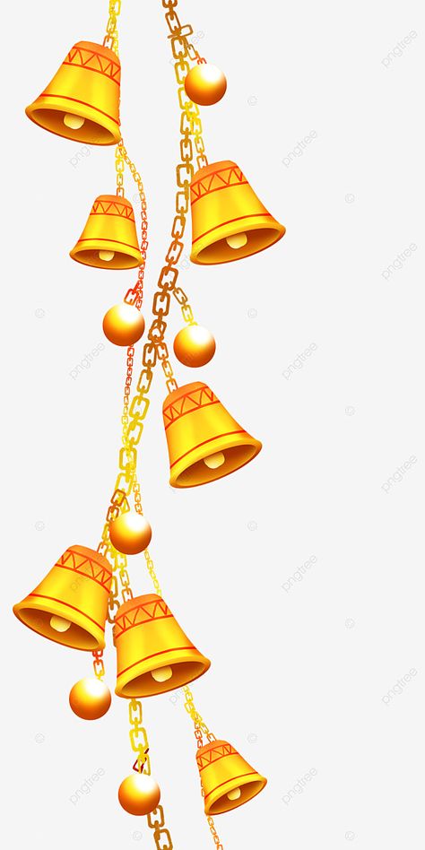 christmas,golden bell,string of bells,christmas clipart,string clipart New Png Background, Indian Christmas, Indian Invitation Cards, Bell Image, Digital Graphics Art, Bell Art, Certificate Design Template, Bells Christmas, Indian Wedding Invitation Cards