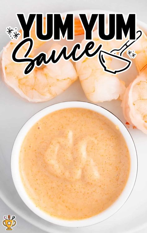 Quick and easy Yum Yum Sauce recipe. Ready in 5 minutes, this tangy, creamy sauce enhances any meal. Perfect for dipping and drizzling! Yumyum Sauce Recipe, Cold Dips Recipes, Easy Yum Yum Sauce, Homemade Yum Yum Sauce, Yum Sauce Recipe, Yum Yum Sauce Recipe, Bread Chips, Recipes For Parties, Cold Dip