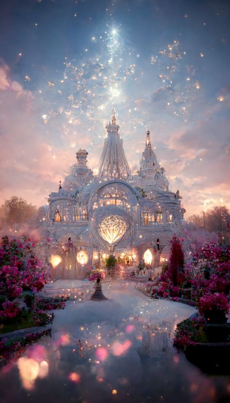 The MidJourney Prompts and Commands I Used To Make These Beautiful Castles – AI Art – Indie Author Central Magic Places Fantasy Dreams, Castle Exterior, Castle House Design, Balcony Grill, Magical Images, Castle Aesthetic, Heaven Art, Magic Castle, Castle Art