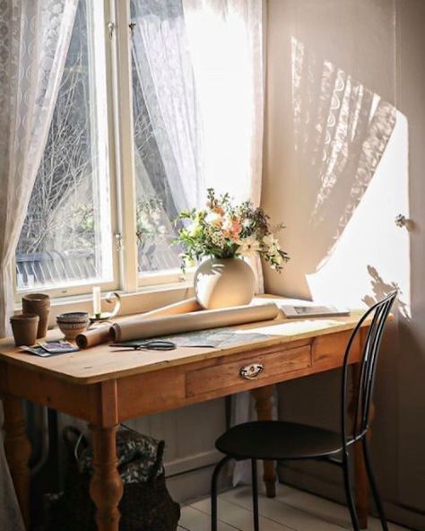 My Scandinavian Home, Swedish House, Scandinavian Home, Home Office Design, My New Room, 인테리어 디자인, Home Office Decor, Cozy House, Room Inspo