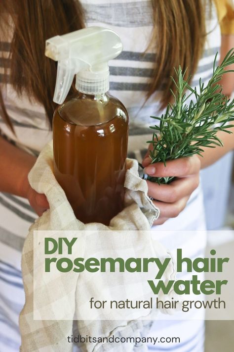 Rosemary hair water is an all natural way to get healthy, thick, gorgeous hair. I was blown away by its effectiveness, and it only costs pennies to make! See the results! Rosemary Oil Hair Growth, Rosemary For Hair Growth, Rosemary For Hair, Rosemary Hair Growth, Rosemary Hair, Rosemary Water, Rosemary Oil For Hair, Hair Growth Foods, Tonic Recipe