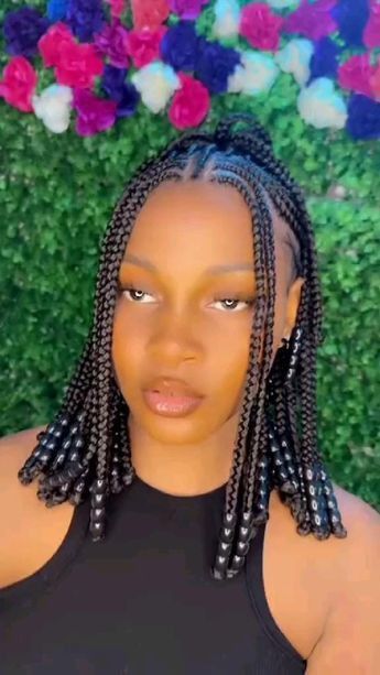 Latest Braided Hairstyles, Latest Hair Braids, Cornrows Natural Hair, Cornrows Braids For Black Women, Short Box Braids Hairstyles, Braided Hairstyles For Black Women Cornrows, Short Box Braids, Quick Natural Hair Styles, Hairstyles For Girls