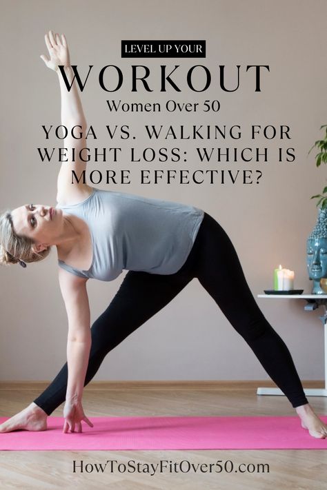 Yoga vs walking for weight loss. Both are low-impact, accessible to a wide range of fitness levels, and can be done almost anywhere. But which one is better for weight loss?
weight loss, yoga, walking, women over 50 weight loss, weight loss after menopause, hysterectomy, how to lose weight over 50 Yoga For Over 50, Losing Weight After 50 For Women, Weight Training For Fat Loss Over 50, Weights Workout For Women, Good Mornings Exercise, Over 50 Fitness, Weight Bearing Exercises, Walking Women, Yoga For Seniors