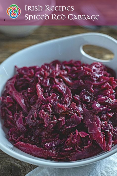 Spiced Red Cabbage, Sauteed Red Cabbage, German Red Cabbage, Crockpot Green Beans, Homemade Ketchup Recipes, Red Cabbage Recipes, Bacon Fried Cabbage, Braised Red Cabbage, Old Cookbooks