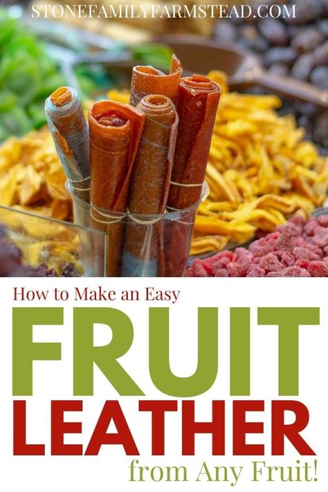 Fruit Leather In The Oven, Fruit Leather Recipe Dehydrator, Easy Fruit Leather Recipe, Fruit Leather Dehydrator, Dehydrator Recipes Fruit, Strawberry Fruit Leather, Homemade Fruit Leather, Camping Food Ideas, Fruit Leather Recipe