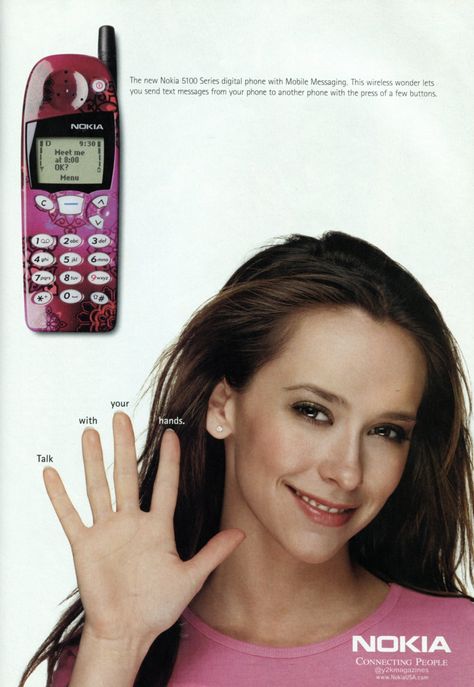 2000s on Twitter: "nokia 5100 ad with jennifer love hewitt (2000) https://t.co/32L1edS0fH" / Twitter Y2k Magazine, 80s Ads, 2000s Magazines, Americana Aesthetic, Teen Witch, Mazzy Star, 2000s Nostalgia, Vintage Packaging, Jennifer Love Hewitt