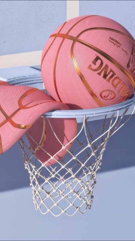 Pastel Aesthetic | Pink Basketball Foto Muro Collage, Basketball Aesthetic, Pink Basketball, Collage Mural, Wallpaper Estetika, Tout Rose, Boujee Aesthetic, Bedroom Wall Collage, 3d Concept