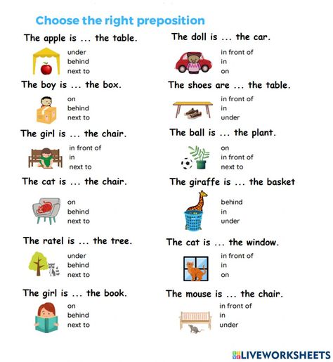 In on under online worksheet for primary students. You can do the exercises online or download the worksheet as pdf. In On Under Worksheet For Kids, In On Under, Proposition Worksheet For Kids, Preposition Worksheets For Grade 2, Preposition Worksheets Grade 1, In On Under Worksheet, Preposition Worksheets For Grade 4, Worksheet Of Preposition, 1std English Worksheet