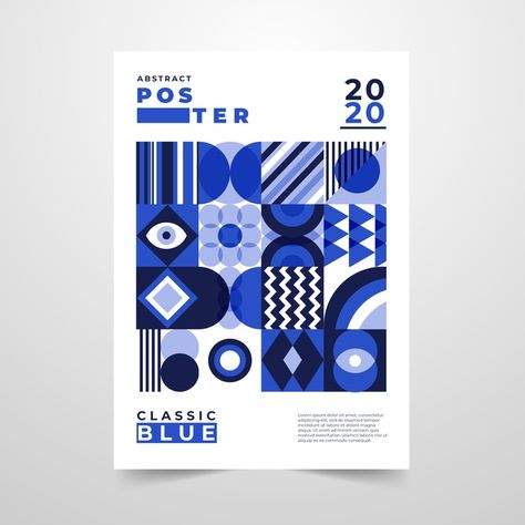 Upcycling, Poster Pattern Design, Pattern Poster Graphic Design, Abstract Art Graphic Design, Geometric Poster Design Graphics, Blue Graphic Design Poster, Pattern Poster Design, Blue Poster Design, Moodboard Graphic Design