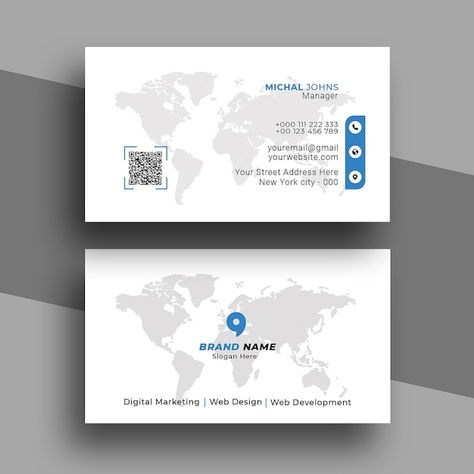 Corporate business card psd template Pre... | Premium Psd #Freepik #psd #luxury-visit-card #royal-business-card #luxury-business-card #vintage-business-card Visiting Card Creative, Agency Business Cards, Interior Designer Business Card, Brochure Examples, Visit Card, Company Business Cards, Graphic Design Business Card, Export Business, Travel Poster Design