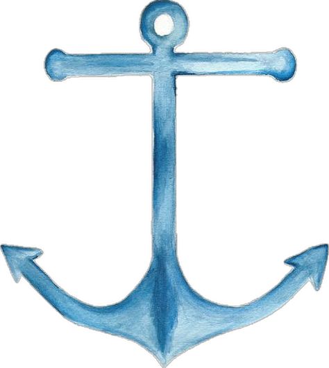 Anchor Painting Ideas, Anchor Painting, Anchor Drawings, Watercolor Anchor, Ship Anchor, Collage Board, Anchor Design, Creative Ideas, Nautical