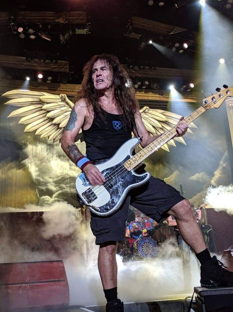 Steve Harris, Heavy Metal Girl, Musica Rock, Metal Girl, Iron Maiden, Metal Bands, Punk Rock, Guitarist, Hard Rock