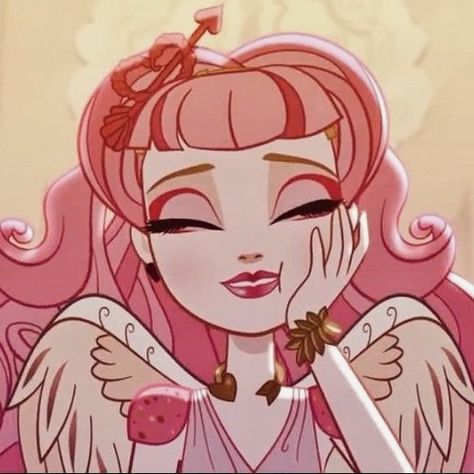 Cupid Icon, Hearts Day, Lizzie Hearts, Cartoon Games, Ever After High, Cartoon Icons, Animated Icons, Cute Anime Pics, Cute Cartoon Wallpapers