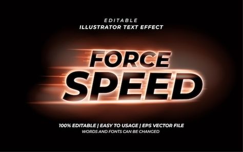 Speed Typography, Fast Typography, Speed Font, Fast Background, Arrow Line, Speed Force, Illustrator Design Tutorial, Futuristic Background, Illustrator Design