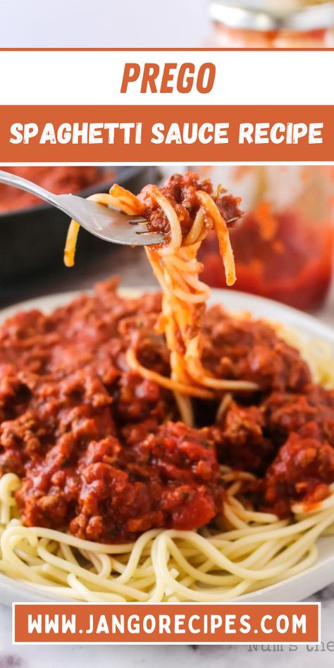 In this blog i will share with you a prego spaghetti sauce recipe that is extremely delicious. #PregoSpaghettiSaucerecipe #Saucerecipe Spaghetti Recipes With Prego Sauce, Copycat Prego Spaghetti Sauce, Prego Spaghetti Sauce Recipe, Prego Sauce Recipe, Southern Baked Mac And Cheese Recipe, Southern Baked Mac And Cheese, Prego Sauce, Easy Fall Dinner Recipes, Easy Sauce Recipe