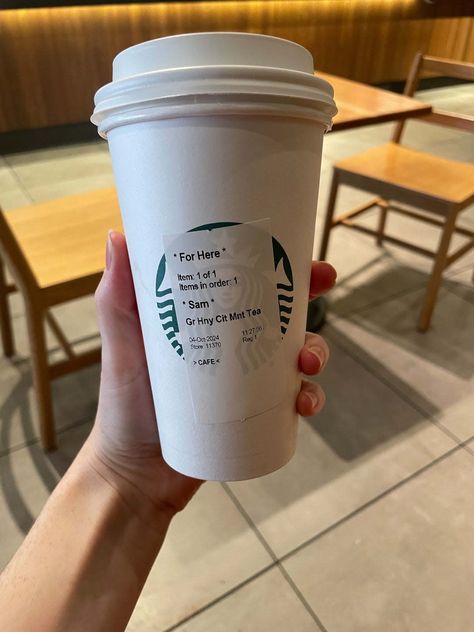 The Right Way to Order the Viral Starbucks "Medicine Ball" Drink Starbucks Medicine Ball, Easy Potluck, Secret Menu Items, How To Order Starbucks, Tea Store, Shine The Light, High Fiber Foods, Medicine Ball, Mint Tea