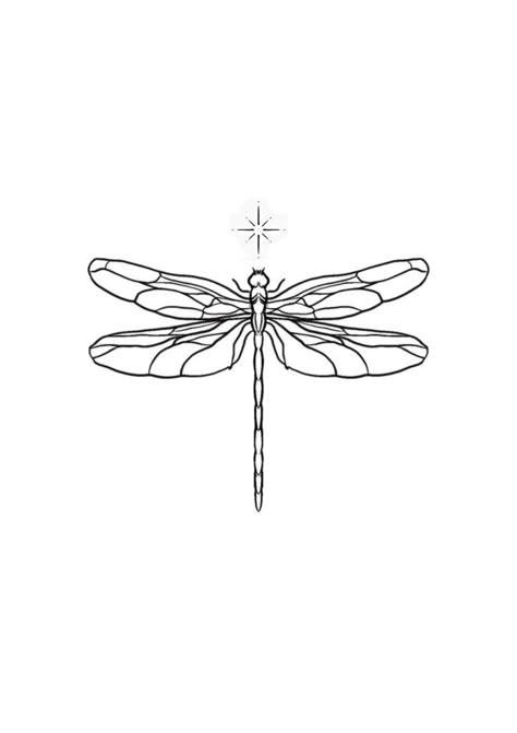 Dragon Fly Tattoo Drawing, Dragonfly Tattoo Design Color, Dragon Fly Line Art, Dragonfly Color Tattoo, Dragon Fly Tattoo Stencil, Dragon Fly Tattoo For Women Simple, Dragon Fly Outline, Simple Dragonfly Drawing, Dragon Fly Drawings