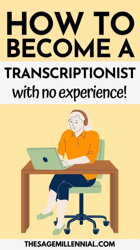 How To Become A Transcriptionist (With No Experience) Transcription Jobs From Home, Transcription Jobs For Beginners, Transcription Jobs, Medical Transcriptionist, Medical Transcription, Unique Jobs, Proofreading Jobs, Jobs From Home, Money Making Jobs