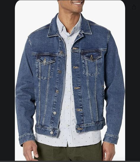 GAP Men's Icon Denim Jacket Gap Denim Jacket, Quick Dry Pants, Khaki Chino Pants, Basic Leggings, Gap Men, Slim Sweater, Man Icon, Classic Coats, Gap Women