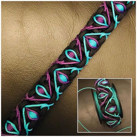 Paracord Weaves, Paracord Bracelet Designs, Paracord Projects Diy, Paracord Bracelet Patterns, Paracord Braids, Paracord Bracelet Diy, Paracord Dog Collars, Paracord Tutorial, Paracord Diy